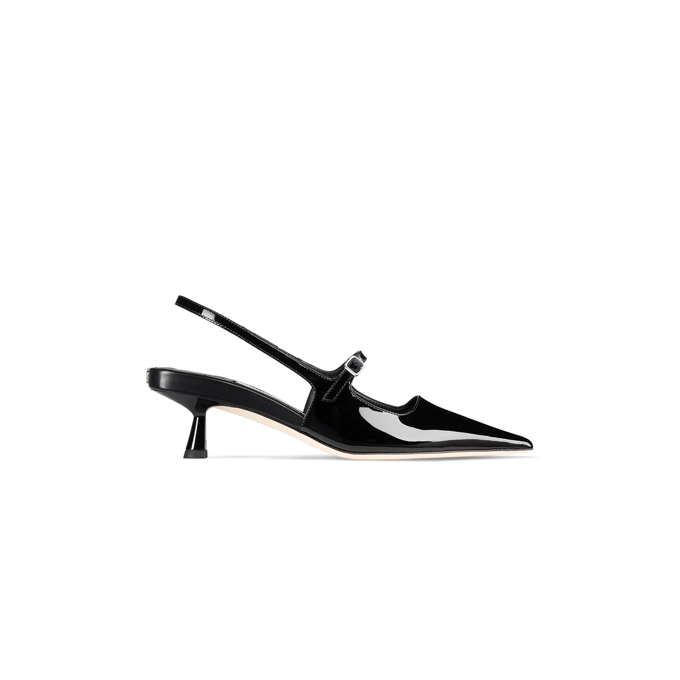 JIMMY CHOO DIDI 45 BLACK PATENT LEATHER POINTED PUMPS DIDI45PAT JIMMY CHOO DIDI 45 BLACK PATENT LEATHER POINTED PUMPS DIDI45PAT